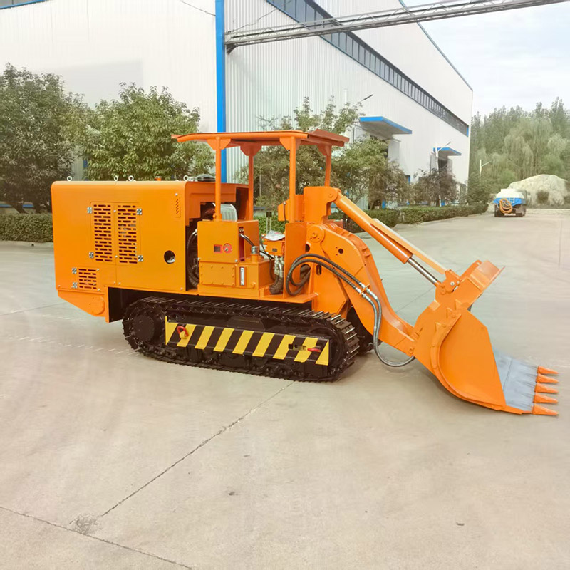 Seitlicher Entlade-Berglader für Goldminen