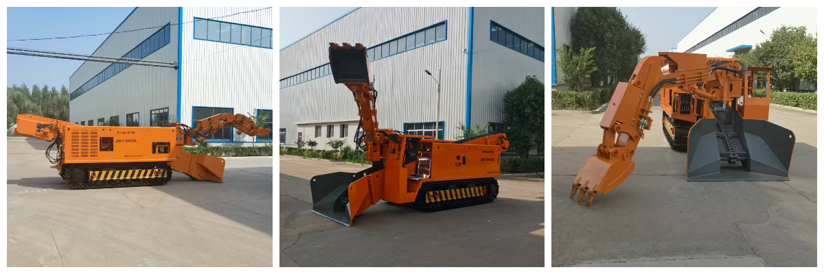 Погрузчик для выемки угля на шахте