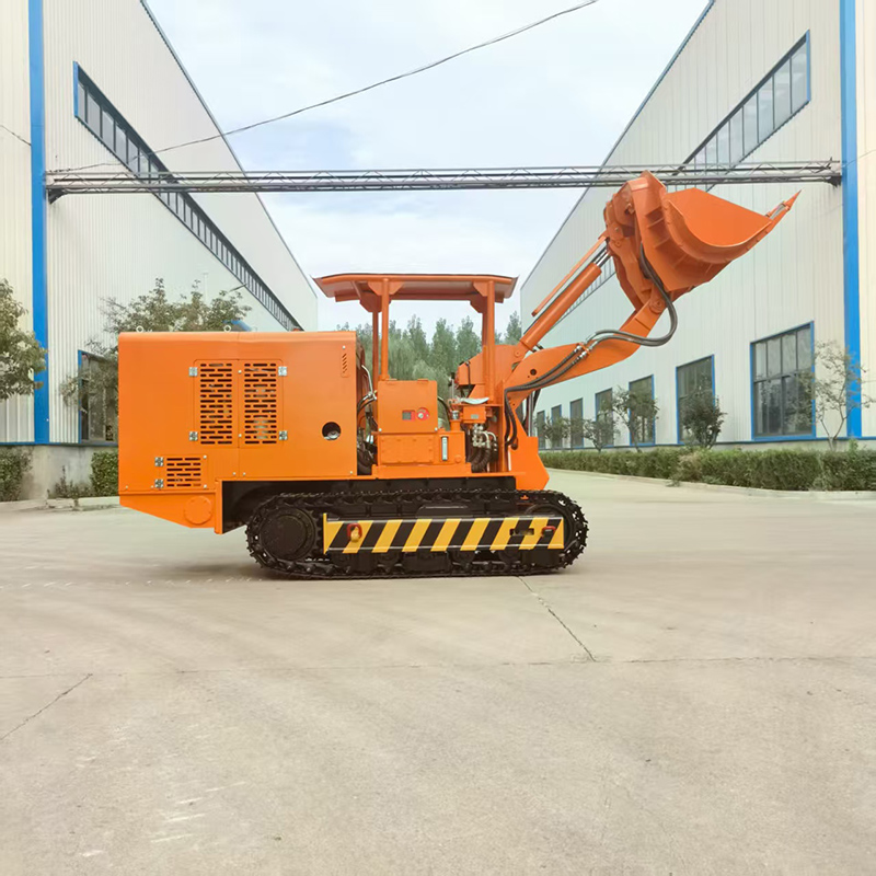 Guter seitlicher Entlade-Felslader