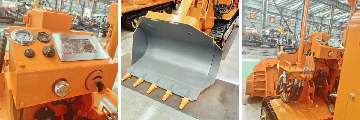 Máy xúc đá ngầm Máy xúc đá ngầm